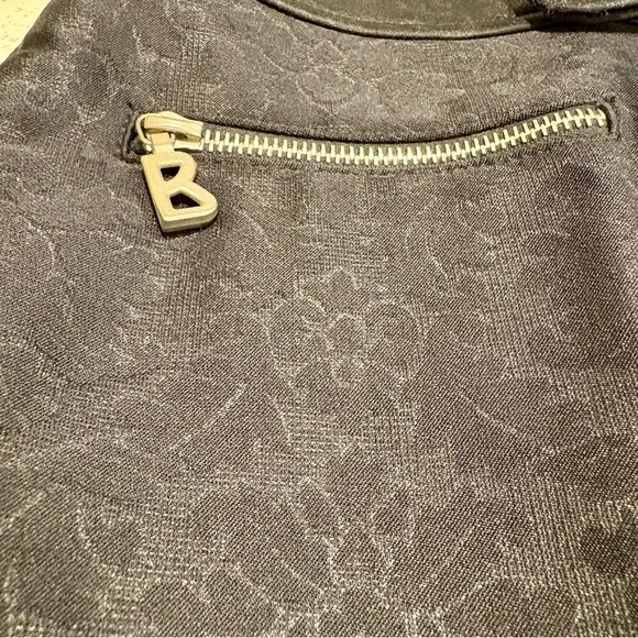Bogner Wool Blend Black Jacquard Stirrup Ski Pant Size 14 - Picture 3 of 9